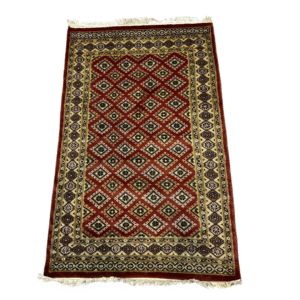 Hand-Knotted Afghan Khal Mohammadi Rose pink and Red Wool with silk touch design Area Rug.